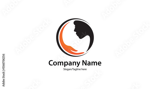 Mental health care therapy logo Design