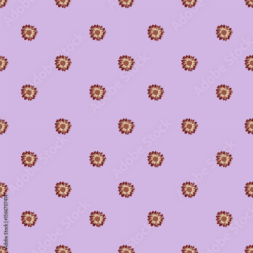 seamless pattern with flowers