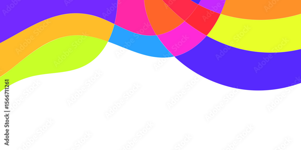 Obraz premium Abstract Colorful Shapes (35)