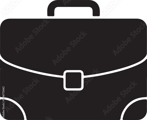 Professional Briefcase Icon Business, Office, Work, Career, Management