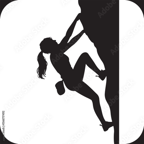 Mountain Rappelling Adventure Silhouette Vector

Rock Climber Abseiling SVG Design

Extreme Rappelling Clipart for Outdoor Lovers

Cliff Descent Adventure Sport Silhouette

Mountain Climber with Rope 