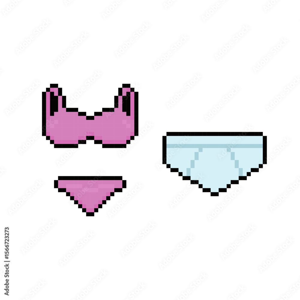 underwear man women pixel art underwear man women pixel art