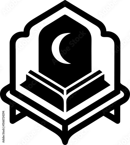 vector illustration of a piano