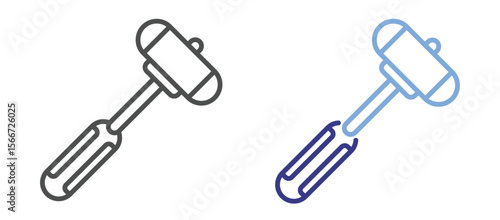 Reflex Hammer Icon Color