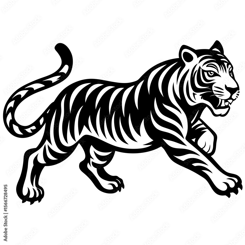 tiger vector illustration tiger vector illustration