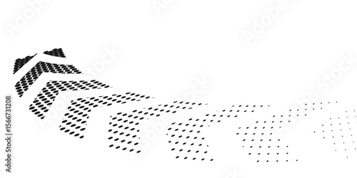 Tire tread marks, wheel textures, tire marks - car racing, motocross, drift, rally, off-road and others. Vector black isolated texture in grunge style with splashes.eps10