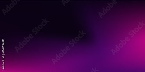 Modern dark purple pink blue color gradient background blurred neon color flow abstract simple modern art