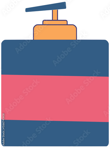 Dispanser Face Wash Beauty Stuff Illustration