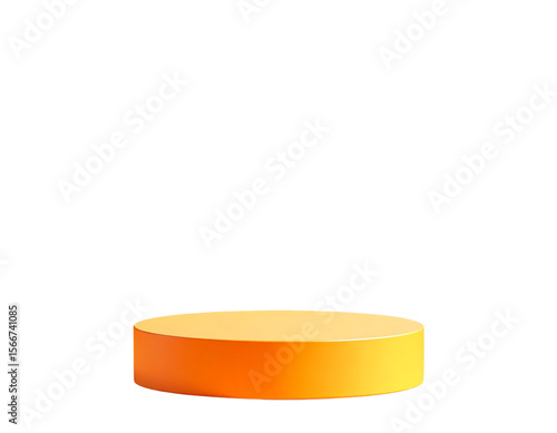  Sun-Kissed Orange Podium with Banana Leaves in Backlight, Tropical Concept”  Prompt 3: Elegant orange display podium lit by soft sunlight, large banana leaves in t