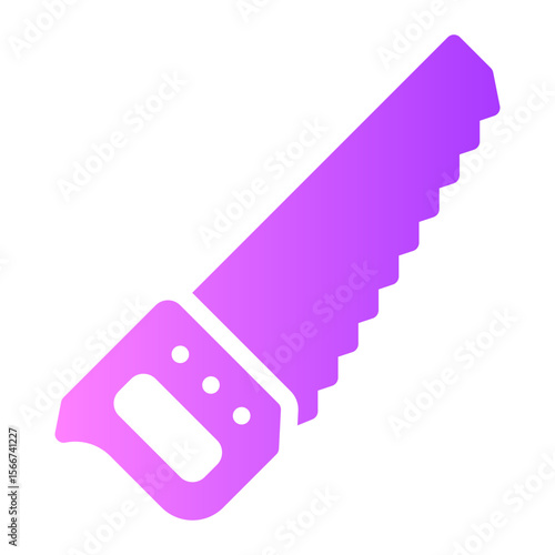saw gradient icon