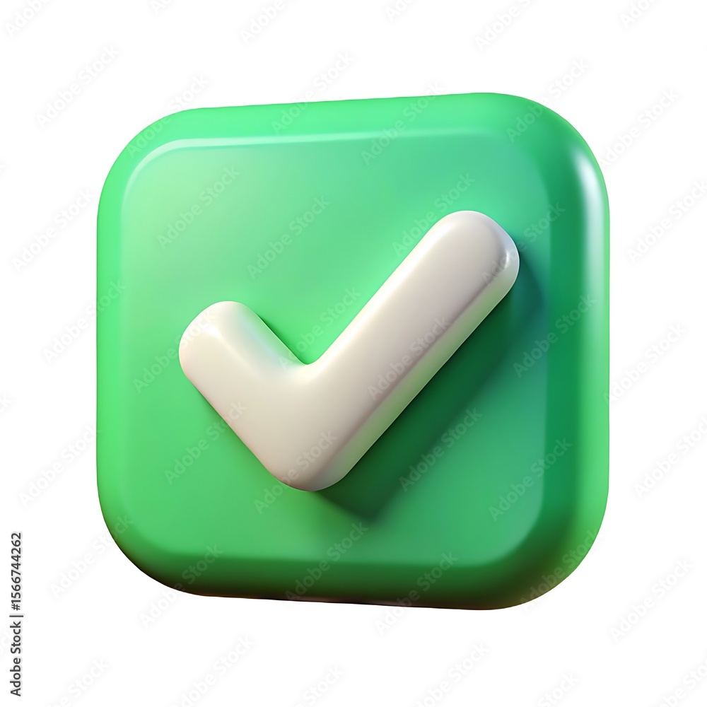 Green square with white checkmark icon Green square with white checkmark icon