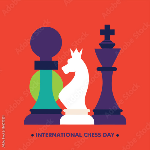 International Chess Day Strategic Mind Game