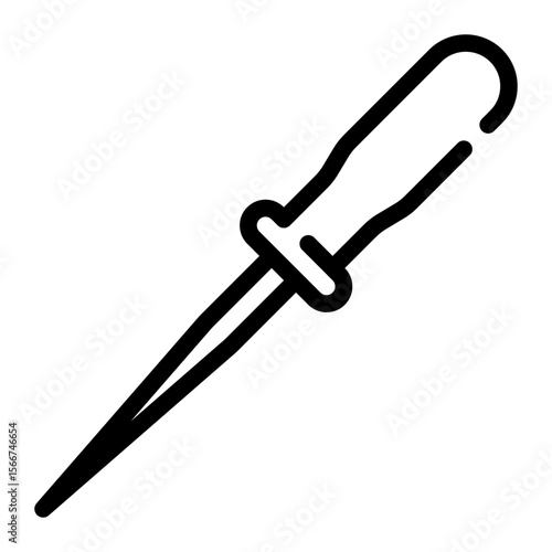 awl line icon