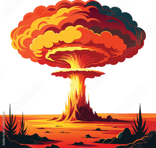 This collection of black and white images depicts illustrations of atomic or nuclear symbols and related concepts, some with text overlays and others focusing on the atom's structure.