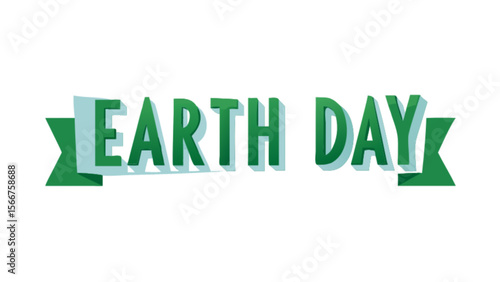 Earth day celebration green ecology environment eco friendly awareness save earth holiday banner design