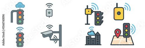 Traffic signal technology enhances urban safety and efficiency through real-time data communication