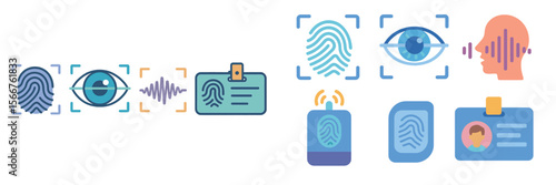 Exploration of biometric technologies including fingerprint, iris, and voice recognition systems