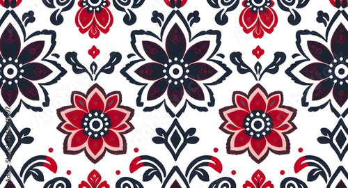 seamless flower pattern, fabric design, floral fabric vector, seamless floral background, flower repeat pattern, floral print fabric, botanical textile pattern, flower pattern vector, decorative flora