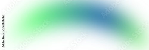 Soft wavy green blue gradient blur background vector illustration for web and app designs, blurred background. Ideal for websites, app UI, banners, and modern graphic design templates