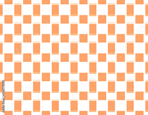 A repeating pattern of peach-colored squares on a white background.
