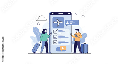 Digital travel planning application facilitating efficient itinerary management and booking experiences for global journeys