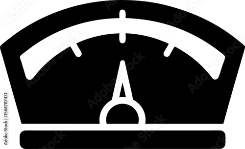 BMI Scale Icon Vector Illustration