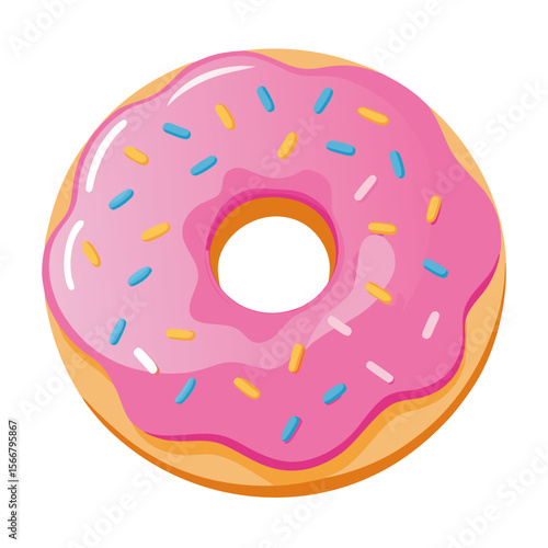 donut with sprinkles