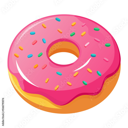donut with sprinkles