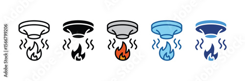 Smoke Detector  Icon Element For Design