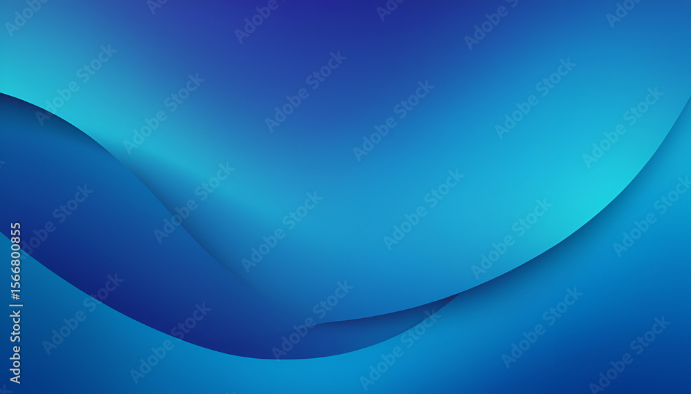 Fototapeta premium abstract blue wave background