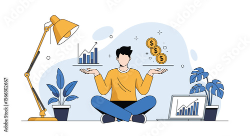 Achieving financial equilibrium balancing investment growth and monetary stability for optimal wealth management