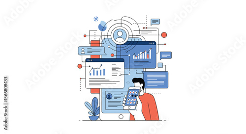 Analyzing financial performance through digital data visualization tools for strategic business decision making