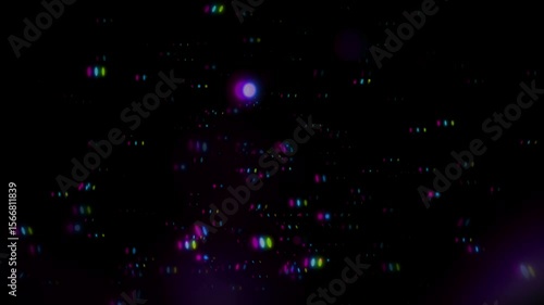 abstract background with stars and particles 