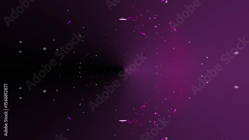abstract purple background with particles