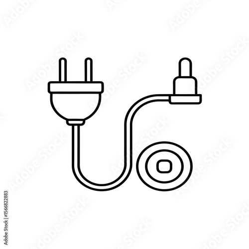 plug and socket connection icon