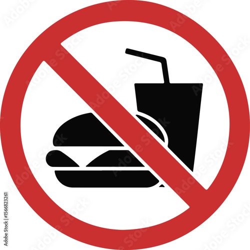 No eating and no drinks allowed