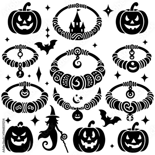 halloween pumpkin and bangles