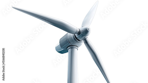 Wind Turbine Generating Power: An iconic image of a wind turbine, capturing its streamlined design against the sky.