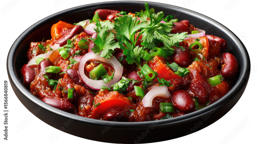 Exquisite Culinary Creation: A flavorful culinary creation, boasting vibrant red kidney beans, fresh herbs, and perfectly sliced vegetables artfully arranged in a dark bowl. A feast for the senses! Exquisite Culinary Creation: A flavorful culinary creation, boasting vibrant red kidney beans, fresh herbs, and perfectly sliced vegetables artfully arranged in a dark bowl. A feast for the senses!