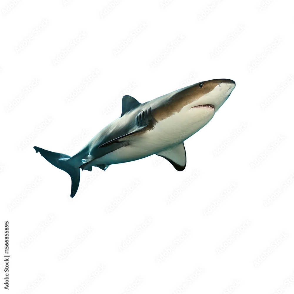 Obraz premium Galapagos Shark AI Generated Image 