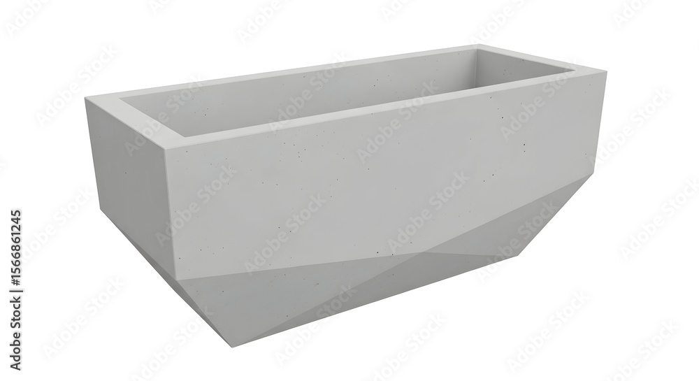 Fototapeta premium Modern geometric planter