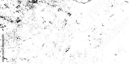 Distress urban overlay spotted concrete grain surface grainy noise rust wall grunge black splatter and white background. damaged chalk crack rough ink wall texture.	