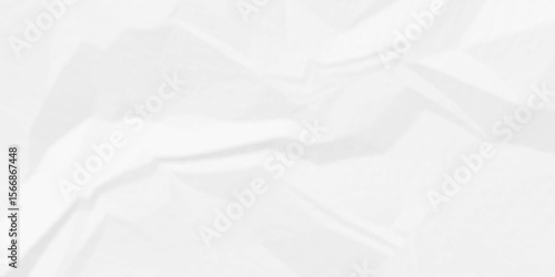 White creased crumple ragged parchment empty cardboard blank ripped surface wrinkle old paper white crumple texture background.	
