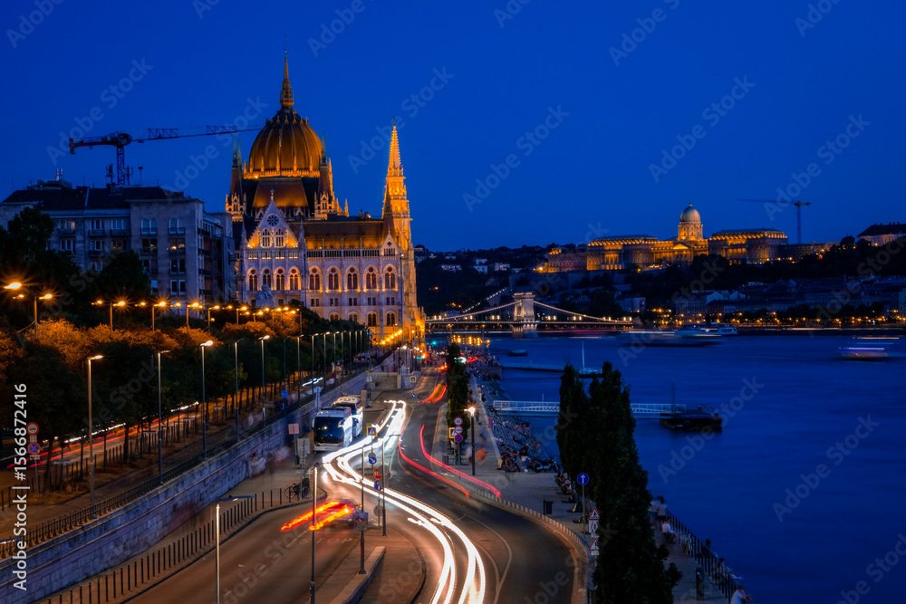 Fototapeta premium view of Budapest