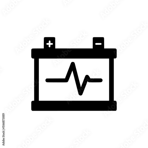 A car battery icon