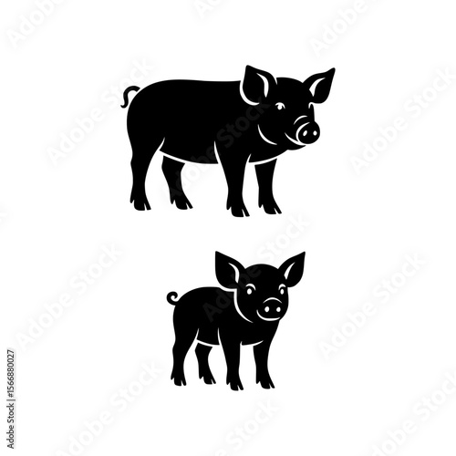 Pig icons