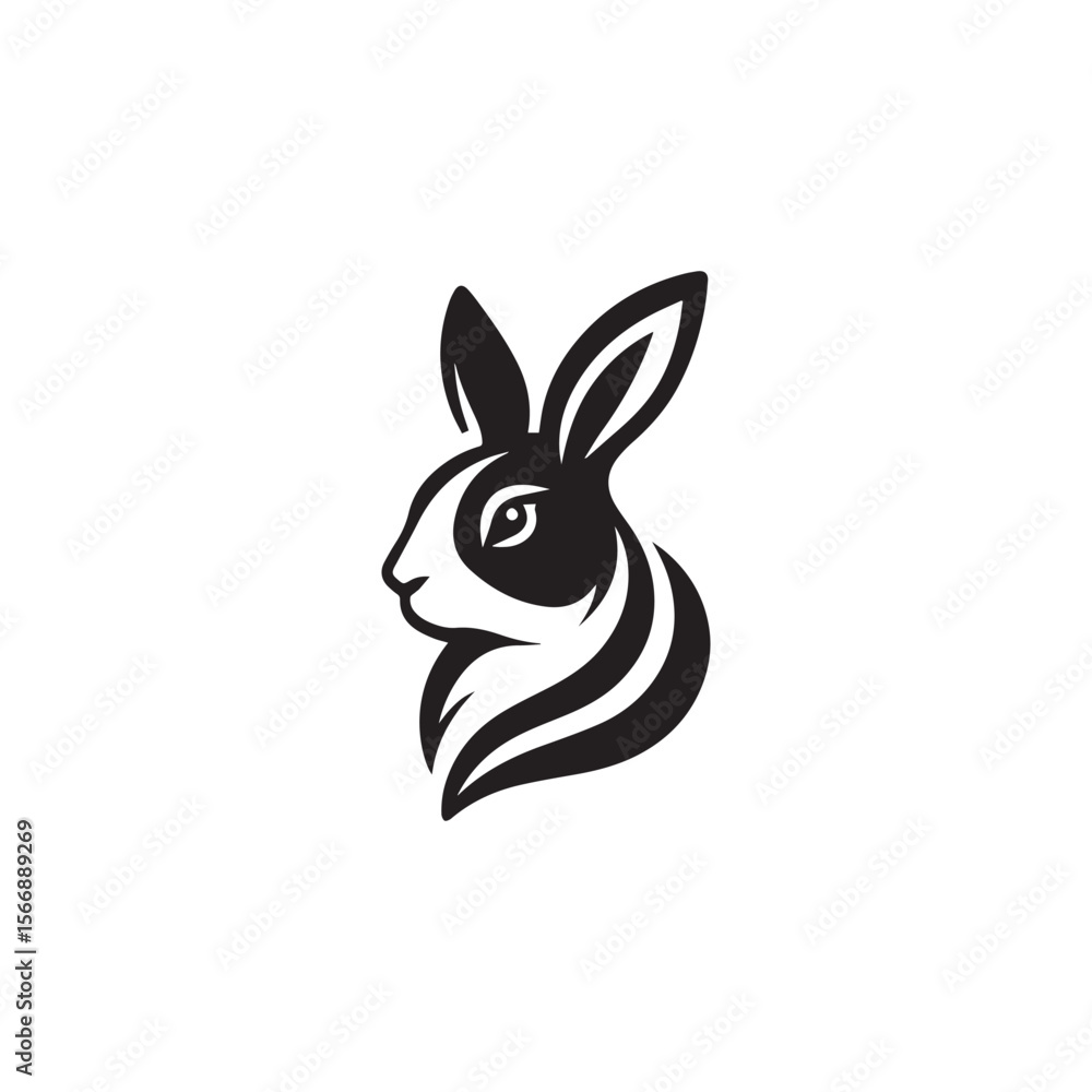 rabbit vector logo rabbit vector logo