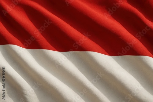 Free Download Riga, Latvia 05-09-2024 The vibrant red and white stripes of the Indonesian flag create a dynamic visual effect - GFXLoad
