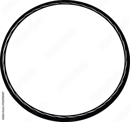 hula hoop on white background.eps