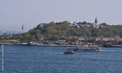 Obraz na plátně Topkapi Palace before Marmara sea, Istanbul, Turkey